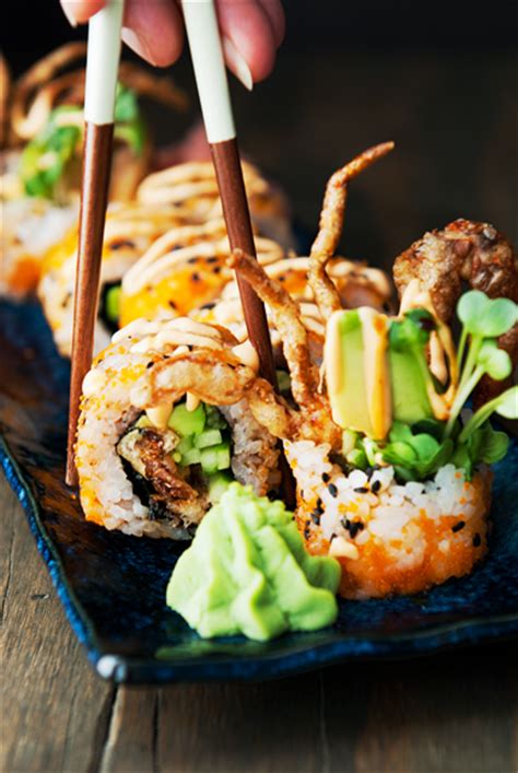 soft-shell crab spider roll recipe | use real butter