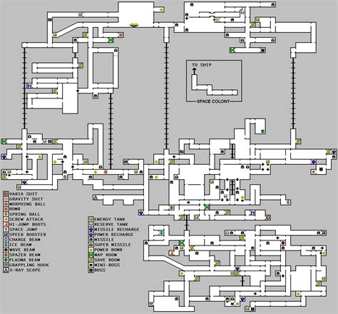 Snes super metroid map - filndis