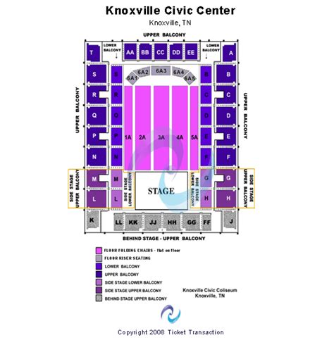 Knoxville Civic Auditorium Seating Map | Brokeasshome.com