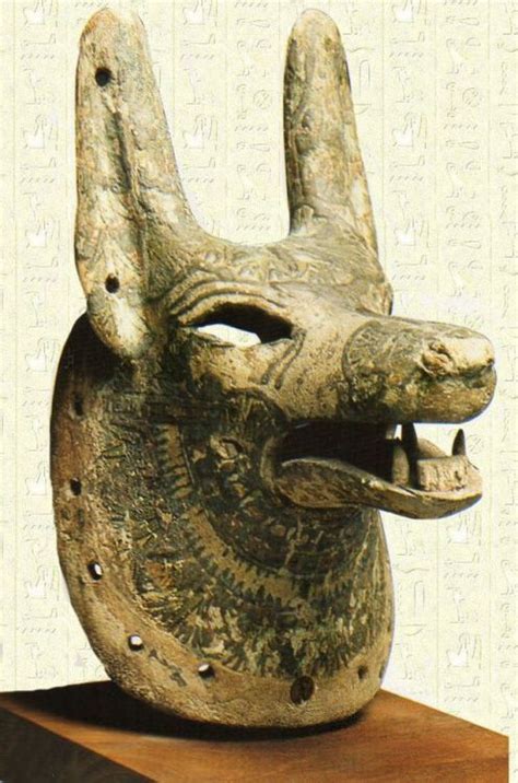 Mask of Anubis | Ancient egyptian art, Ancient egypt gods, Ancient egypt