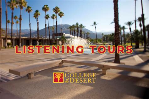 College of the Desert Invites Residents to Candid Community Engagement ...