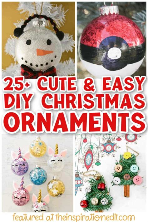 DIY Christmas Decorations Ornaments You Will Love · The Inspiration Edit