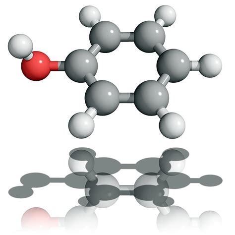 Phenol Molecule Photograph by Laguna Design