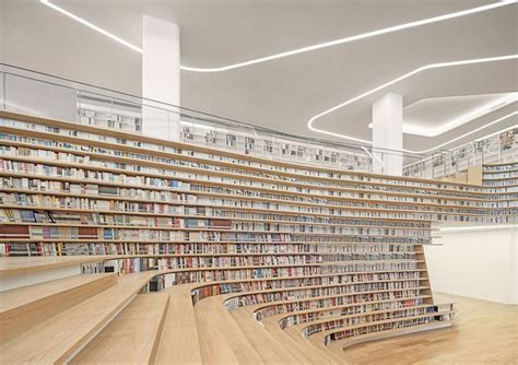 Terrace Library and Cave Museum / UDG · Very Studio | Library design, Library, Classroom interior