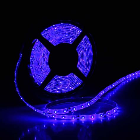 5M Waterproof Marine LED Strip Lights Blue Flexible Light Strip For ...