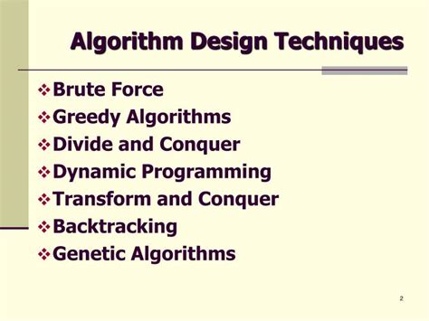 PPT - Chapter 10: Algorithm Design Techniques PowerPoint Presentation - ID:1250311