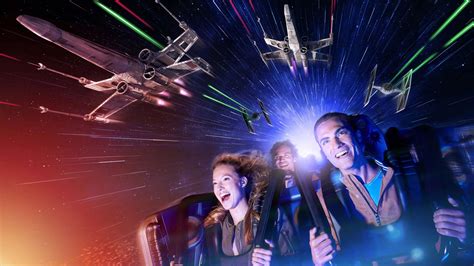 Star Wars: Hyperspace Mountain attraction | Disneyland Paris