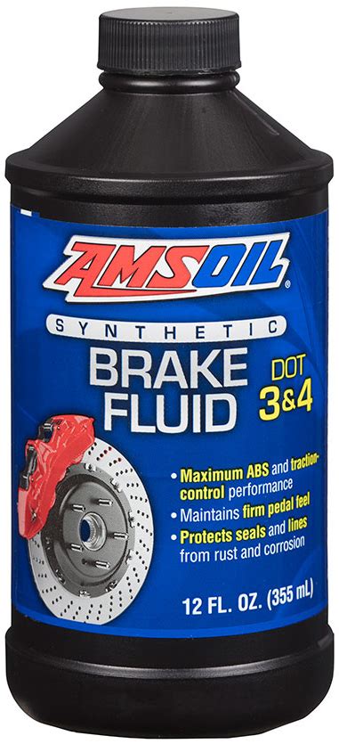 AMSOIL DOT 3 and DOT 4 Synthetic Brake Fluid