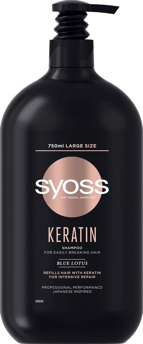 Syoss Keratin Shampoo 750 ml - haarbiologie