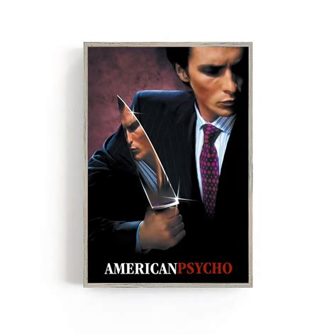 American Psycho Movie Poster 2000 Printable Art Print - Etsy