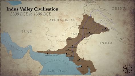 Exploring The Wonders Of Indus Valley Civilization Map - Map Of Europe