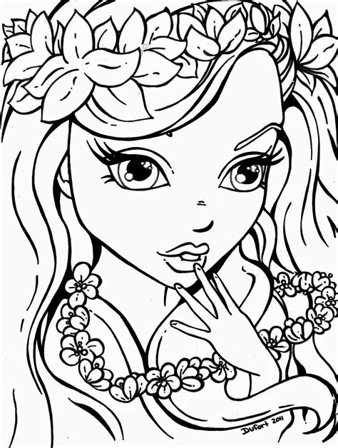 Coloring Pages For Girls Games at GetDrawings | Free download