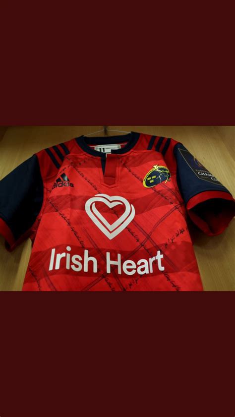 Munster Rugby Jersey Champions Cup QF 2018