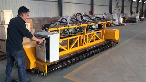 3-8m Working Width Electric Type Road Construction Concrete Roller ...