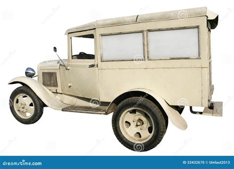 Old ambulance car stock photo. Image of century, antique - 33432670