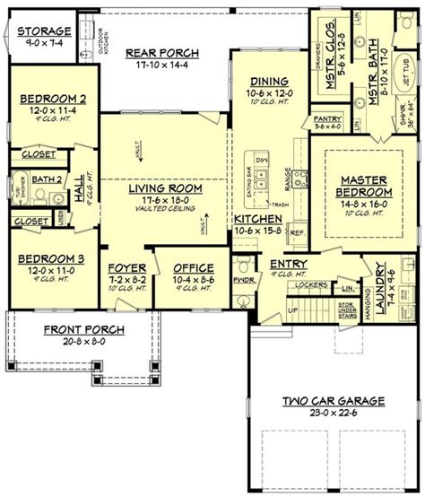 Open Concept Ranch Floor Plans - Houseplans Blog - Houseplans.com