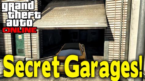 GTA Online - "SECRET GARAGES" (Hidden Locations for Heists?) [GTA V ...