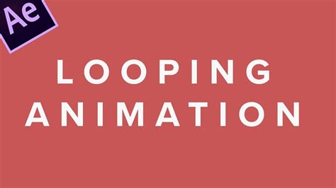 How to loop animation in After Effects - Two Minute Tutorial - YouTube