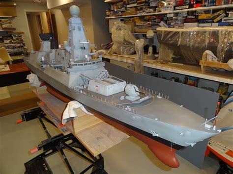 2015 Type 45 Destroyer Build - Fleetscale | Model Warship | Model Warships | Model Boats | Model ...