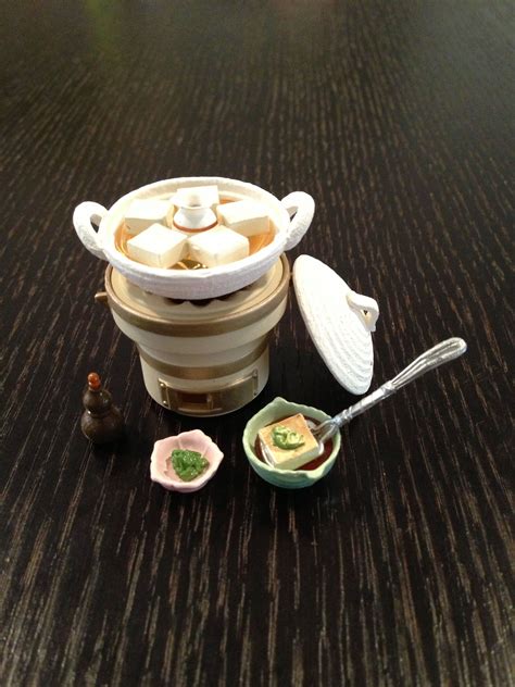 Miniature Tofu Clay Pot Miniature Bakery, Miniature Model, Miniature Food, Diy Doll Miniatures ...