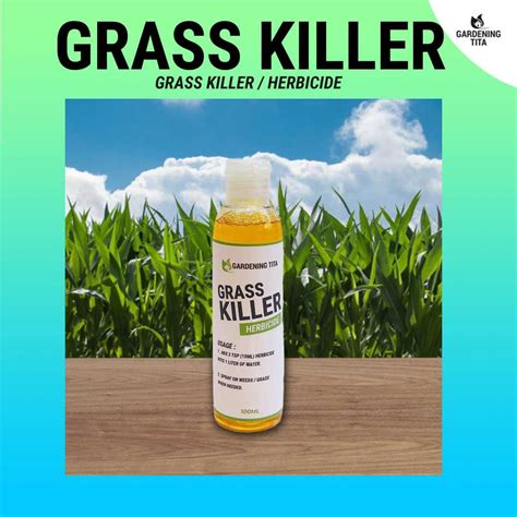 Effective Grass killer Chemical Herbicide for Grass and Weeds - For Gardening - Gardening Tita