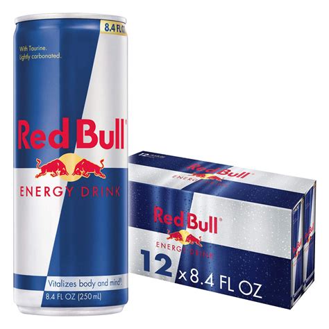 Buy Red BullEnergy Drink, 8.4FL Oz, 12 count (Pack of 1) Online at ...