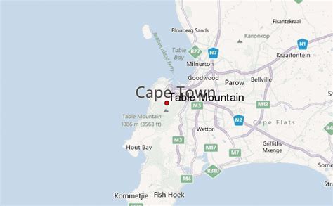 Table Mountain Mountain Information