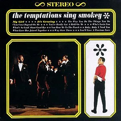 The Temptations SING SMOKEY Vinyl Record