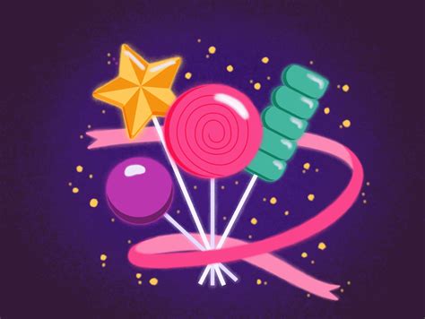 Neon candys by Dora_Karakasidi on Dribbble