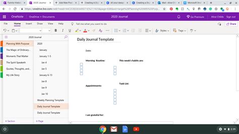 Creating A Digital Journal With Microsoft OneNote – GenealogyNow