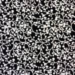 Floral Black Dot Branches Garden Floral Patio Awning Home Indoor Outdoor Fabric s410