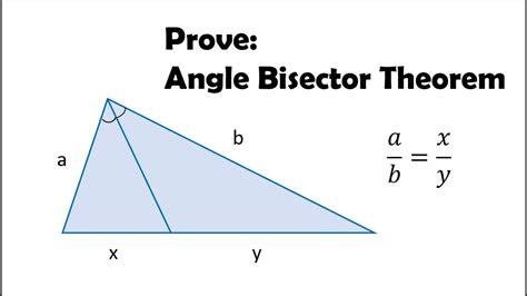 Prove: Angle Bisector Theorem - YouTube