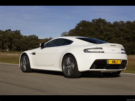 Aston Martin Vantage S | 2012MY Stratus White | Rear