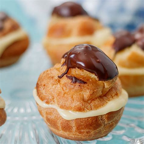 Cream Puff Recipe with Chocolate Glaze | Gourmet Food Store