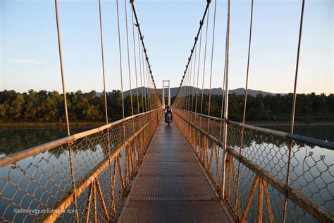 Hanging bridge across Sharavathi River - Treks and Travels