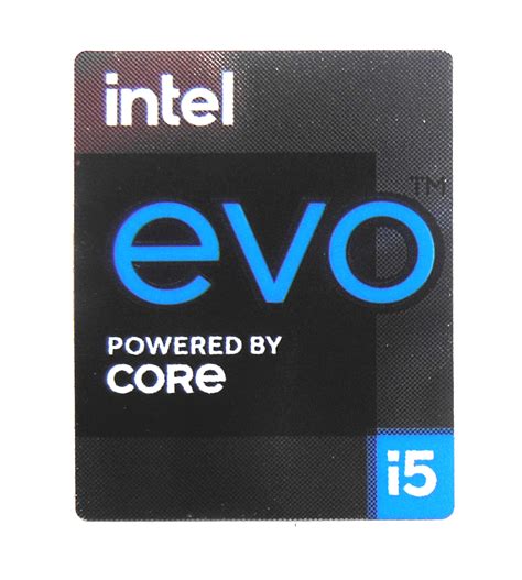 Intel EVO Powered by Core i5 Sticker 18 x 22mm / 11/16″ x 7/8″ [1103] – Vath Ventures