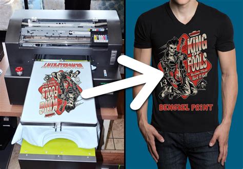 Langkah-langkah dasar Sablon kaos dengan Printer DTG epson stylus 1390