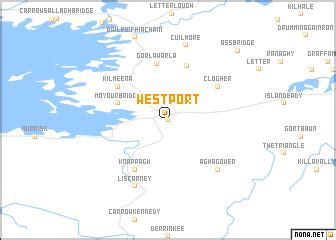 Westport (Ireland) map - nona.net