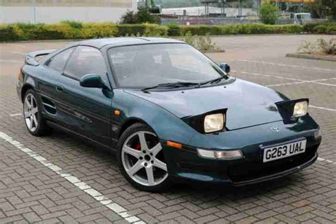 Toyota 1990 MR2 GT TURBO T BAR GREEN. car for sale