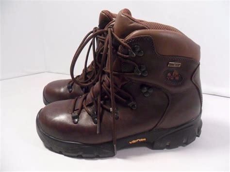 Women's Merrell Ridge GORE-TEX 2 Hiking Boots Brown Leather VIBRAM ...