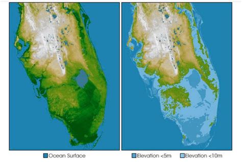 This alarming map shows what might be left of Florida when the sea ...