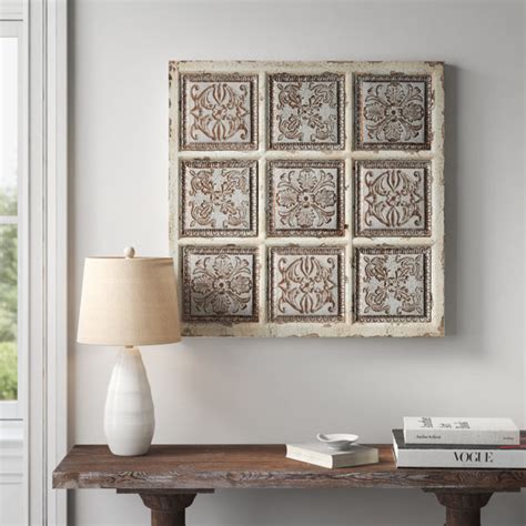 Kelly Clarkson Home Metal Wood Wall Plaque & Reviews | Wayfair