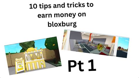 10 tips and tricks to earn money fast on bloxburg pt 1 | creds in vid ...