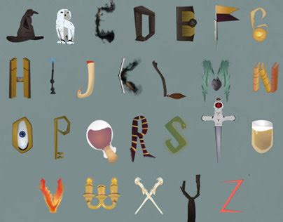 Harry Alphabet | Behance :: Behance