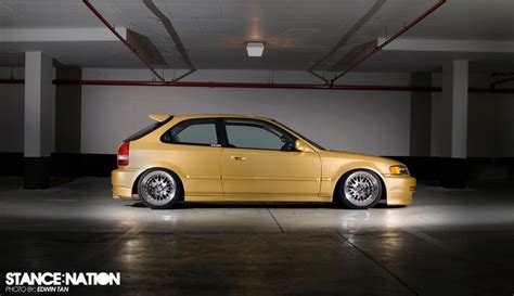 97 Honda Civic Hatchback Ek with Acura El front end conversion | Autos, Hondas