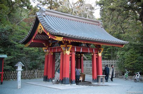 The architecture of Japanese Shinto shrines - Typical composition of a ...