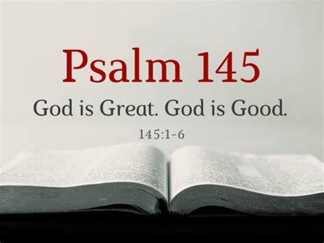 Psalm 145 (2) - Logos Sermons