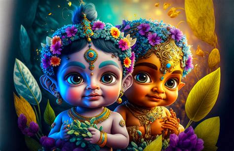 Little Krishna Wallpaper