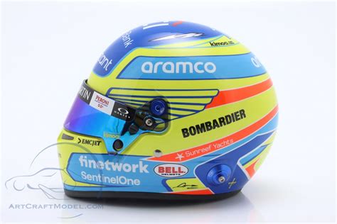 Fernando Alonso #14 Aston Martin Aramco Cognizant formula 1 2023 helmet - 4100224, EAN 4100224