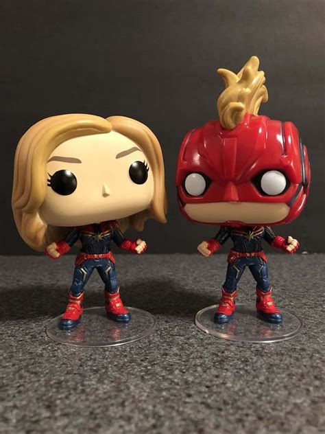 Captain Marvel Has Two Of the Coolest Funko Pops Released Lately